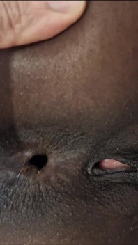 POV: ebenholts gapande! Min första riktiga gap hosta på kameran! Bara genom avkoppling