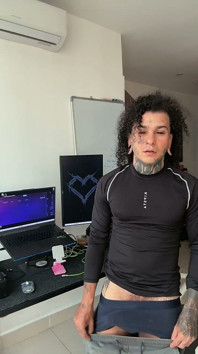 At Home Alone, Morbid with My Ass and My Cock