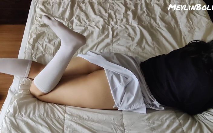 MeylinBoli: La bella studentessa morrita di 18 anni di bolivia viene scopata...