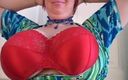 XX-Cel: Short Haired BBW Diana Pulls Out Her Huge Natural Tits...