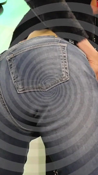 Mesmerized by My Jeans and Thong