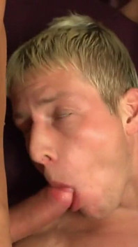 Kinky teen is ready to fuck with those bisexual dudes