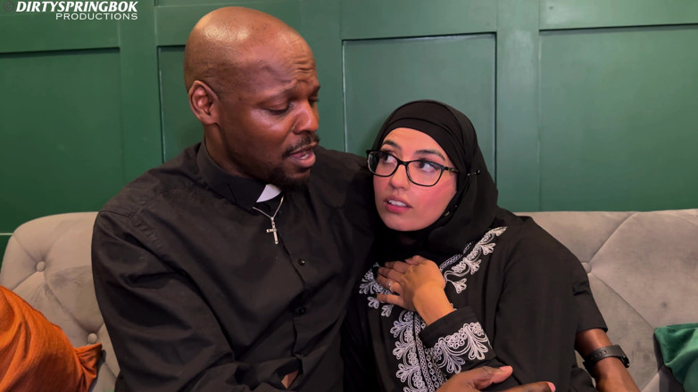 Aaliyah Yasin: Hijabi Aaliyah Yasin Is Blessed by Priest Dimitri's Holy Water