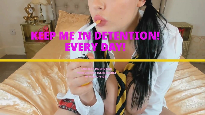 Lacey Looxxx: Спійманий у формі: куріння, дражнити і підкуп