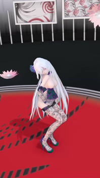 Yowane Haku se dezbracă dans sexy lenjerie Hentai Stickysticky Song Mmd 3D Violet Haine Color Edit Smixix