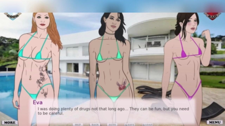 3DXXXTEEN2 Cartoon: Pacar Ashley berbagi pengalaman. Seks kartun porno 3D