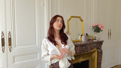 Madelaine_Rousset: Try-on JOI - the Little Hole.