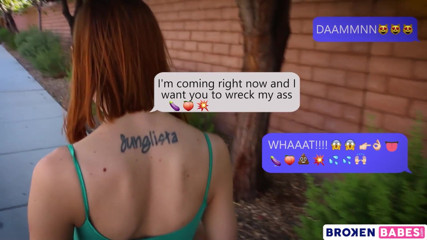 Broken babes: BrokenBabes - das arschloch der zierlichen rothaarigen Alexa Nova wird zerstört