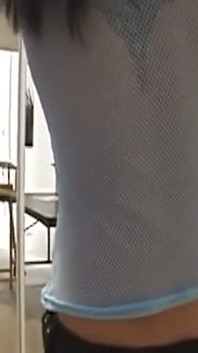 Blonde Babe Fingers Dripping Pussy to Explosive Squirt