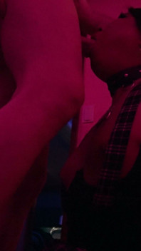Blowjob in the Pink Room