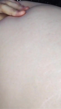 MILF's Plump Wet Pussy Fucked Doggy Style on a Chair