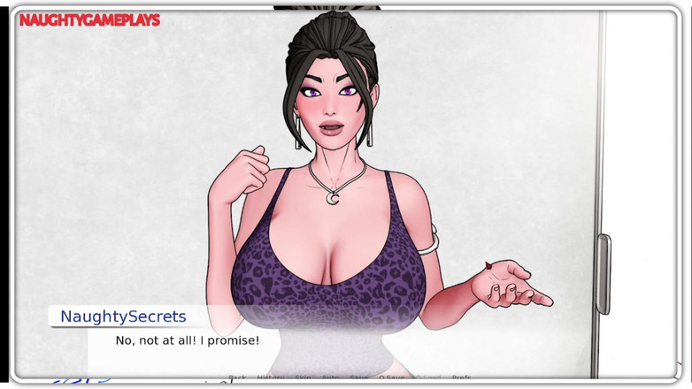Naughty gameplays: La Casalinga Arrapata Abbraccia L'inquilina Con Il Suo Seno Enorme -...