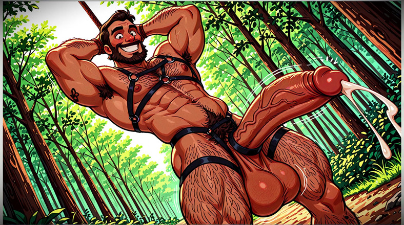 Erotic Man: Fetișuri din ham sexy cu Monster Dongs