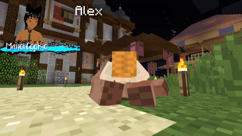 Manor Cookie: Minecraft Jenny Mod Fapcraft její Alex, svalnatá macecha a její...
