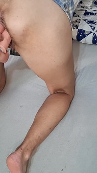 Double Penetration of a Tiny Teen's Pussy Beautiful Ass