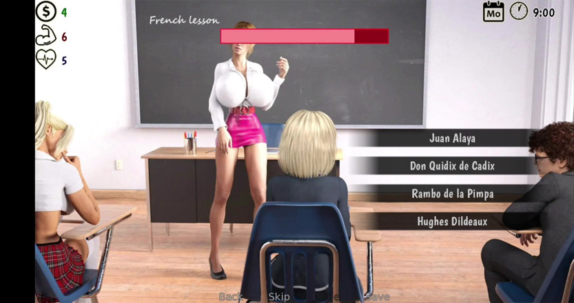Deshi lover: Juego de historia interactiva con comentario