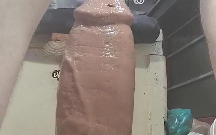 Lb13702: Riding Some of My Huge Mr Hankeys Dildos