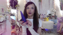 Bunny Femboy Maid Gapes Her Tight Booty with Monster Toy!! thumbnail