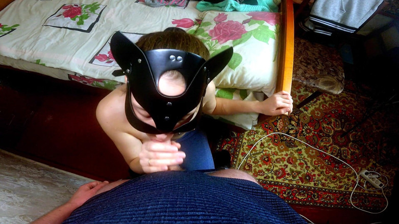 Love_Adventures: Stepsis gives stepbrother a blowjob! Filled her mouth with cum!