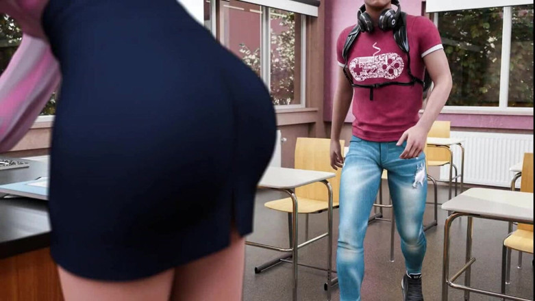 Dirty GamesXxX: MILFs av Sunville: sexig engelsk professor ep.7