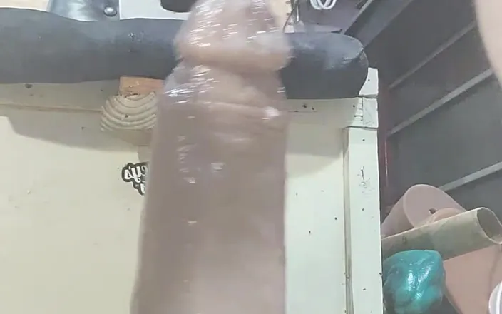 Lb13702: Riding Some of My Huge Mr Hankeys Dildos