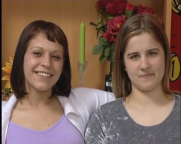 YOUR FIRST PORN: Kim &amp; sandra - toket aduhai geile titten und das erste mal...