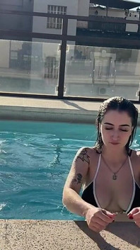 At the Pool
