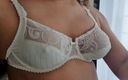 Only bras: Soutien-gorge en nylon et dentelle blanche