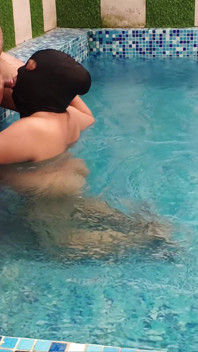 Komal Was Getting Into the Swimming Pool for the First Time