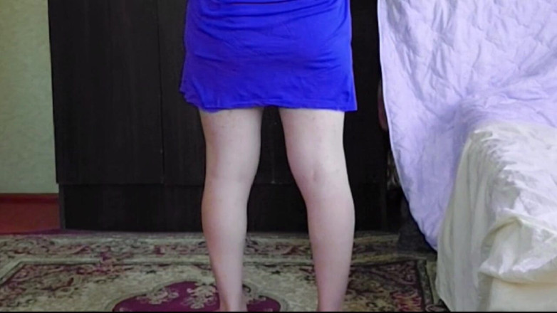 Kitty_Cross: Homemade Blonde Mini Skirt Hot Dancer Booty Model Big Butt...