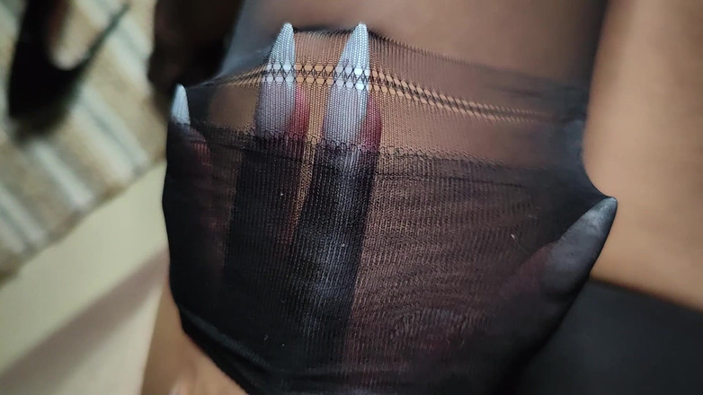 Goddess Lena: 나일론 페티쉬 브레인섹스 당신 패배자를 위한