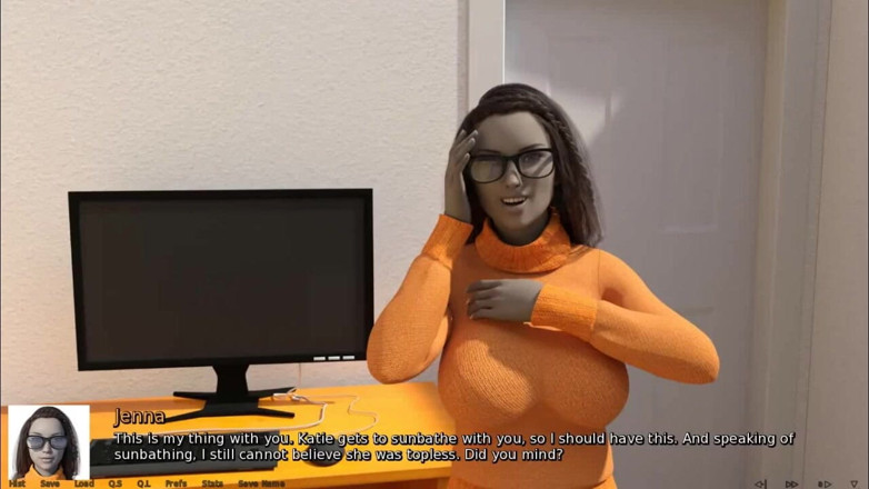 Dirty GamesXxX: Gdzie jest serce: nerdy nieśmiała dziewczyna całuje język ep.37