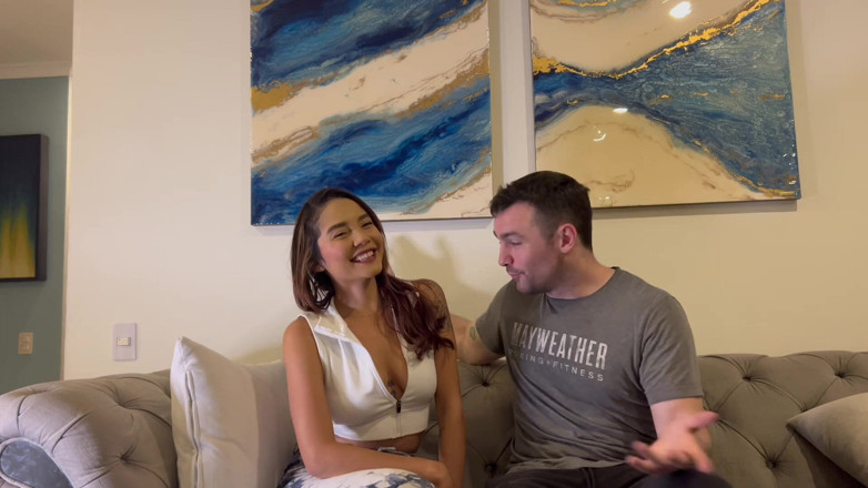 Andres Acosta: Cute Amateur Colombian Earns Her First American Creampie in Sexy...