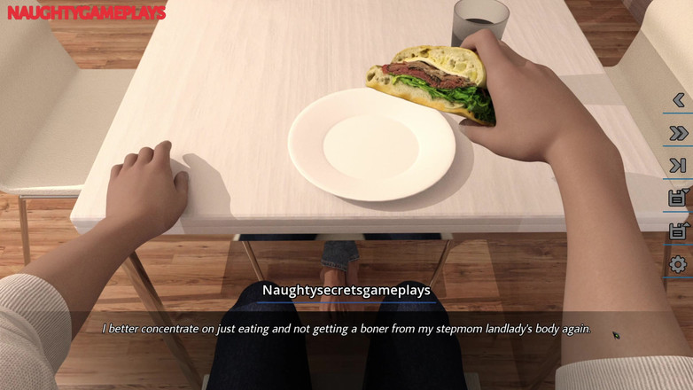 Naughty gameplays: Mẹ kế yêu con cu khổng lồ của mình - giấc...