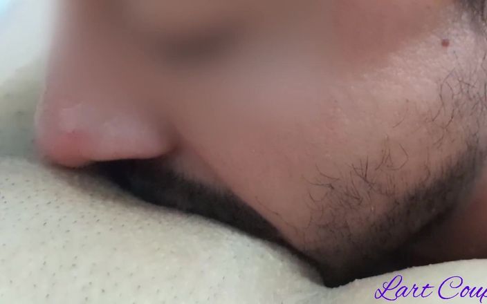 LartCouple: Jilat memeknya sampai dia muncrat - pasangan asli lagi orgasme