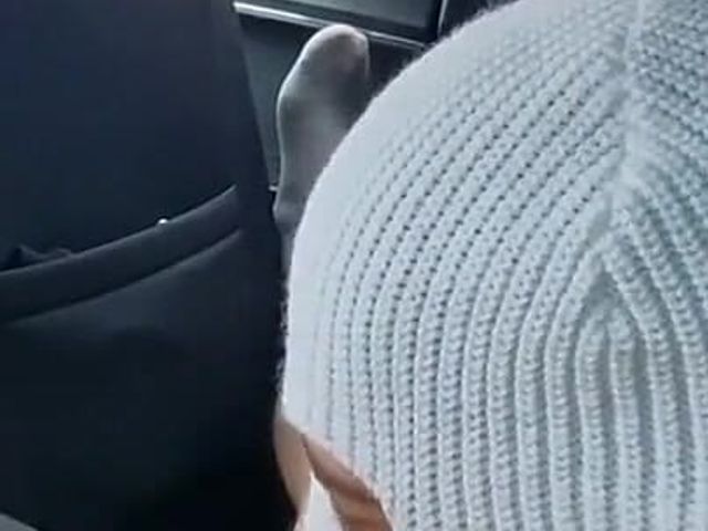Fucked a Handsome Young Taxi Driver for Bad Driving, Hot Exclusive! (Femboy vs hot boy)