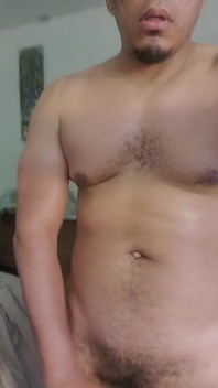 퇴근 전에 자지를 쓰다듬어
