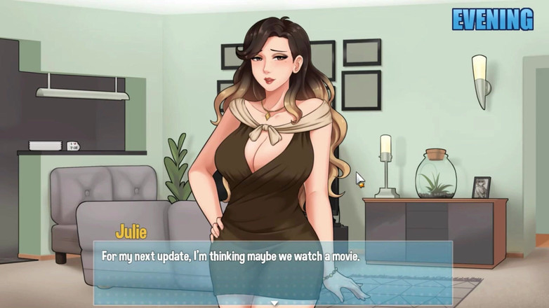 LoveSkySan69Real: Domácí práce - Beta 0.8.0 část 16 Moje sexy milf učitelka s velkými prsy...