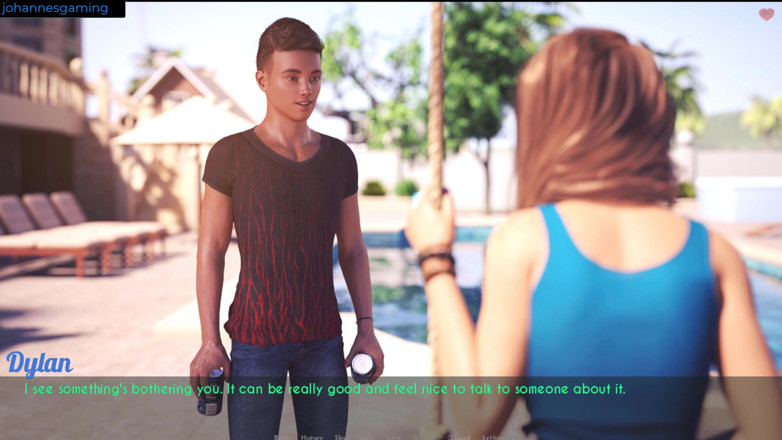Johannes Gaming: AWAM - Dylan and Ellie have a great time together.