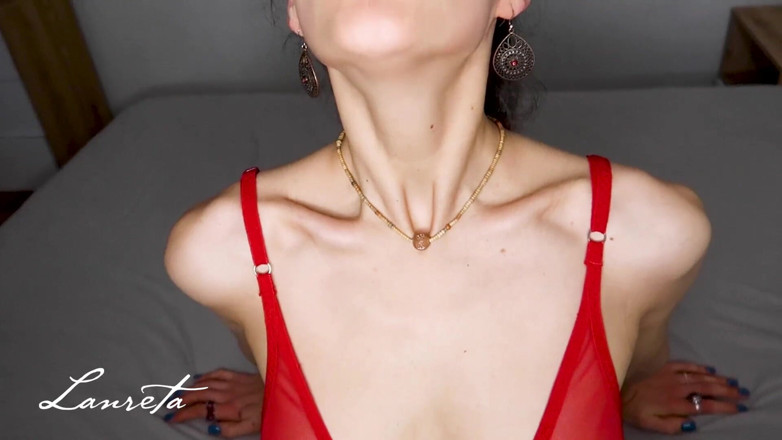 Lanreta: Close up neck fetish