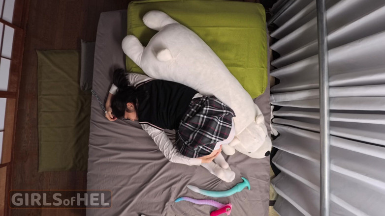 Girls of Hel: Take a Look Inside Schoolgirl's Bedroom - Three Toys in Her...