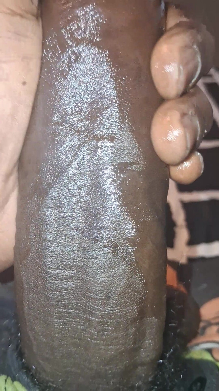 Chocolate Meat Stick: Massive BBC Stroking