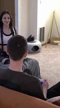 Dressing as Tifa Lockhart so My Step-sister's Boyfriend Fucks Me