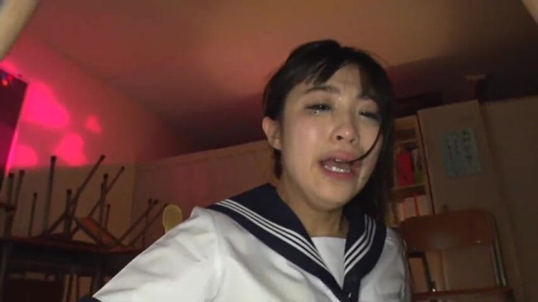 Javmango: She Strokes with Trembling Hands, Holding Back Tears She Can’t...