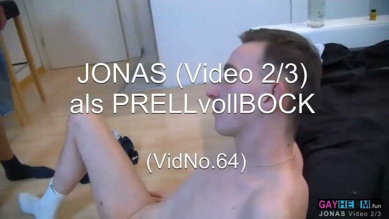 GAYheim: Jonas (vídeo 3 De 3) Como Bellows Com Daddy Cool (vid No.63)