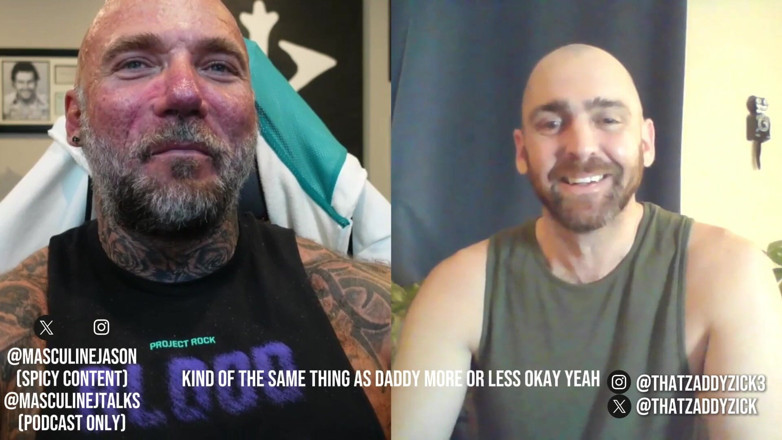 Raw and Uncensored with Masculine Jason: Porn Star Confessions - Zaddy Zick (episode 179)