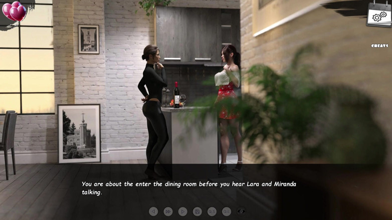 3D Cartoon Porn: Burning Boundaries 13 - Mike zauważa dekolt Erici podczas ich wypadu