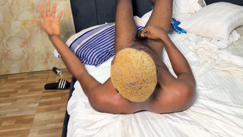 Africancock22: Two Big Cocks Fuck Him Good