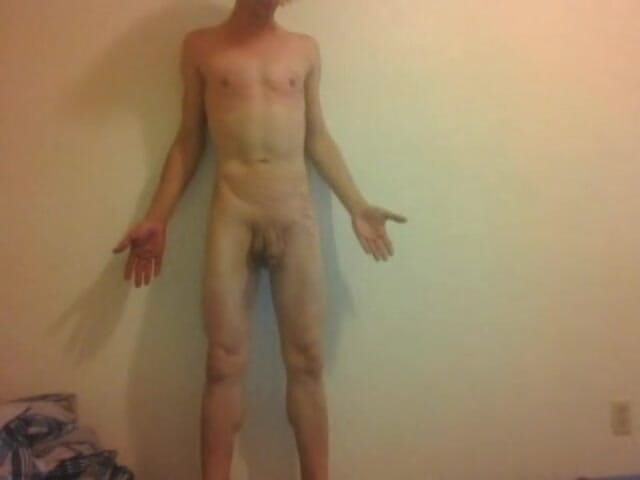 LilTaste: BDSM Naked Transgirl After Caning 40+ Times on Butt &amp; Groin W/wood...