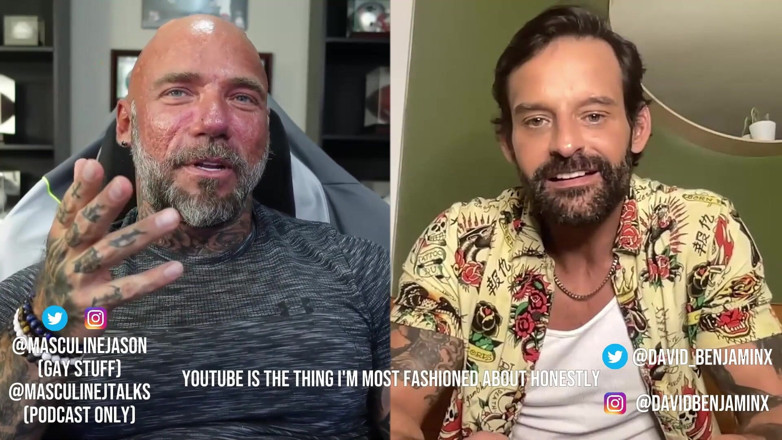 Raw and Uncensored with Masculine Jason: Porn Star Confessions - David Benjamin (episode 104)